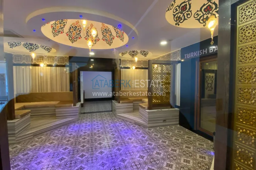 Furnished 1+1 apartment in Oba is a cozy option for living and relaxing 24 