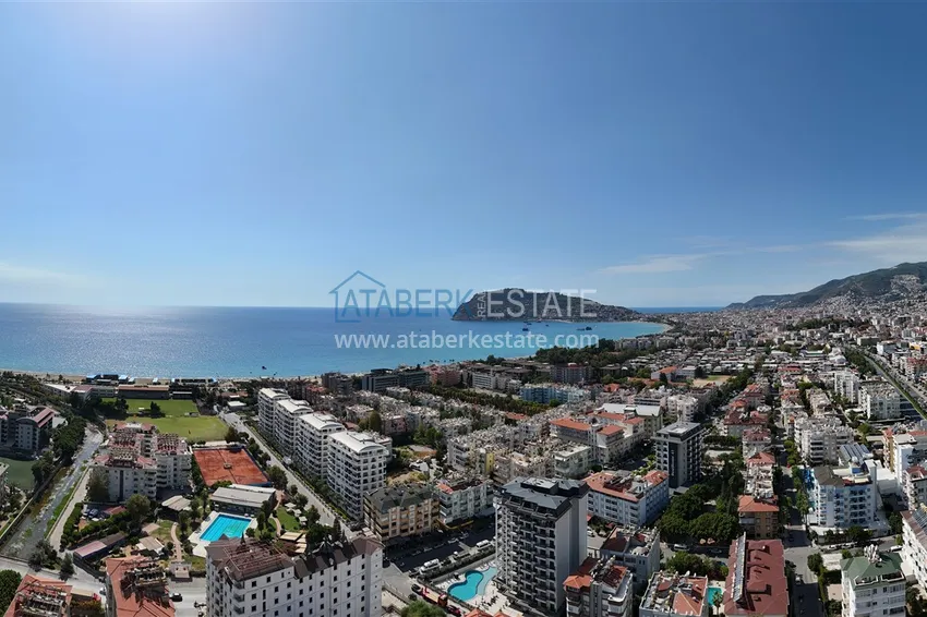 Apartments from a developer in Alanya - a new residential complex in Oba, center 4 