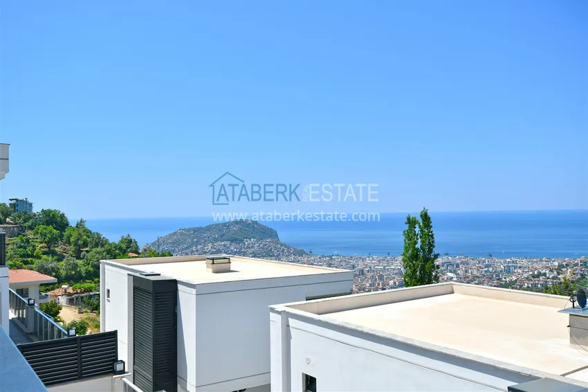 Purchase  Two-story villa in Alanya, Bektash with installments from the developer - suitable for a residence permit and citizenship 43 