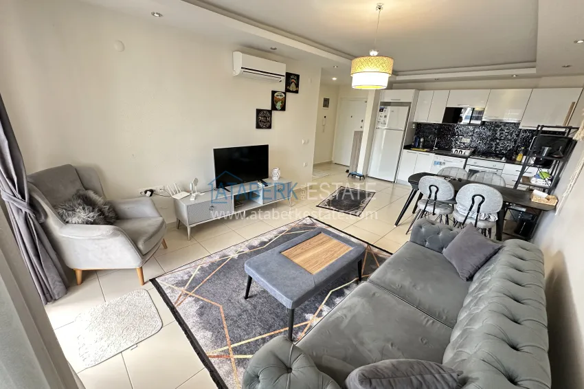 Purchase Furnished 1+1 apartment in Oba is a cozy option for living and relaxing 4 