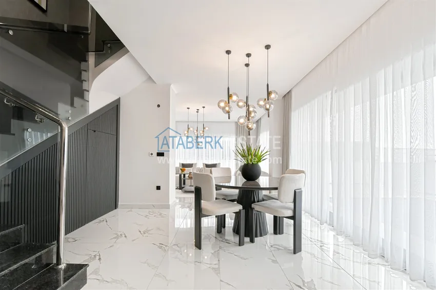 Purchase  Two-story villa in Alanya, Bektash with installments from the developer - suitable for a residence permit and citizenship 4 