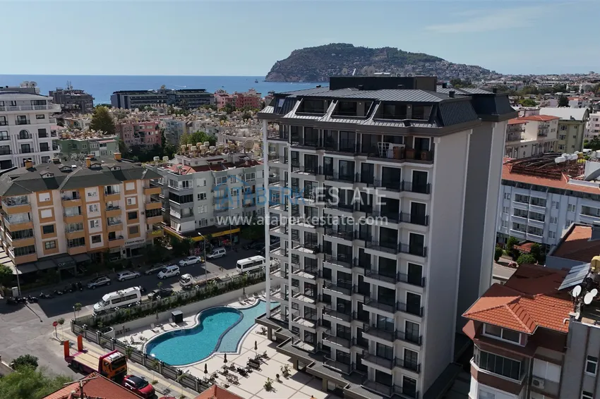 Apartments from a developer in Alanya - a new residential complex in Oba, center 6 