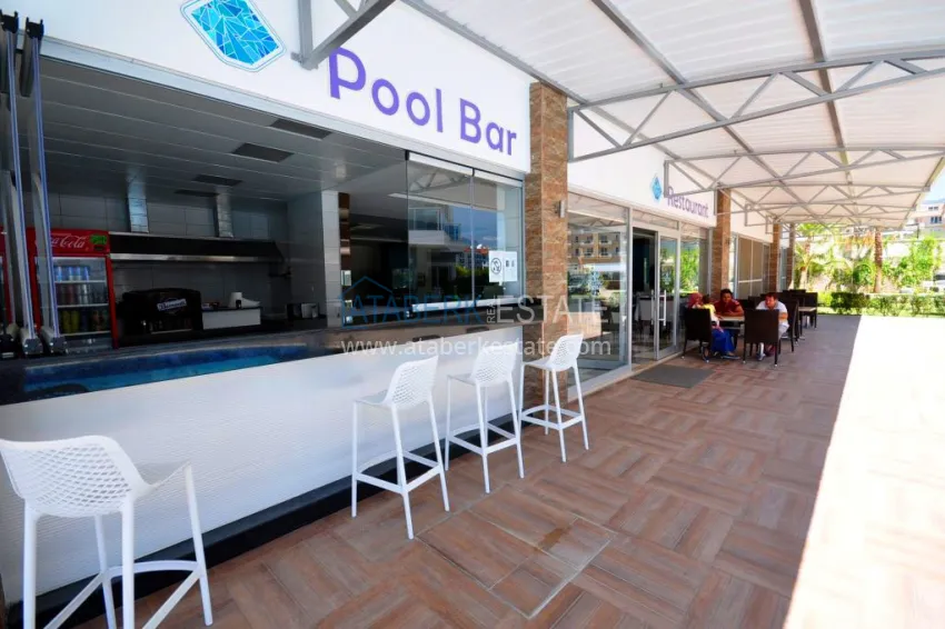 Furnished 1+1 apartment in Oba is a cozy option for living and relaxing 6 