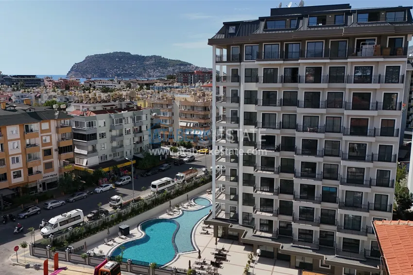 Apartments from a developer in Alanya - a new residential complex in Oba, center 7 