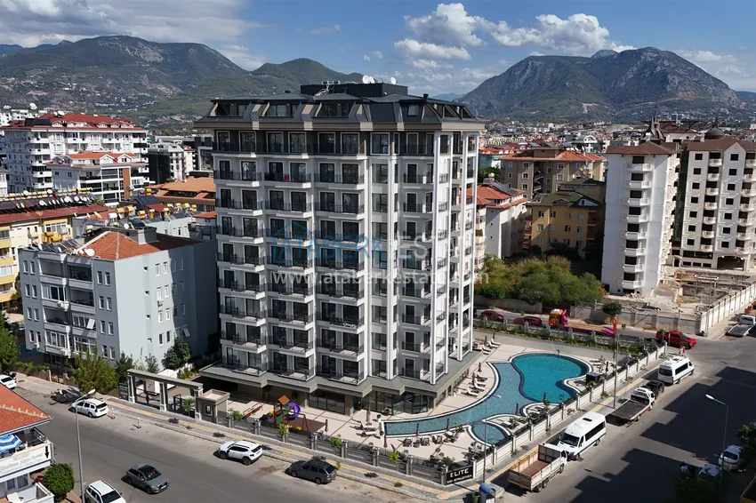 Apartments from a developer in Alanya - a new residential complex in Oba, center 8 