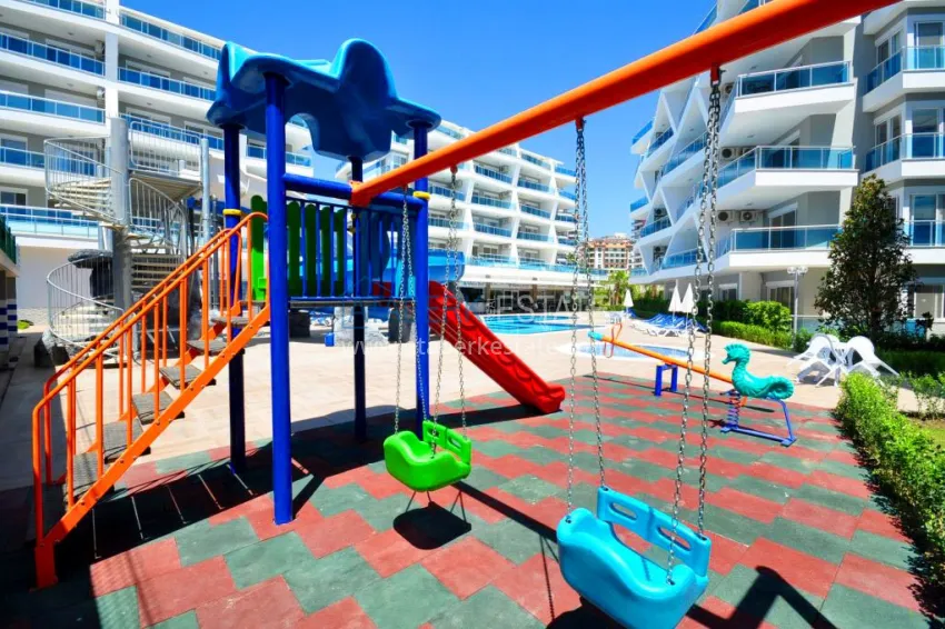 Furnished 1+1 apartment in Oba is a cozy option for living and relaxing 8 