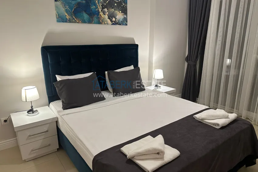 Purchase 1+1 furnished apartment in Cikcilli — sea and fortress view 10 