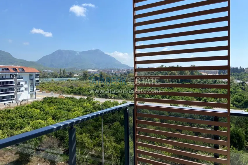 Purchase  1+1 apartment for sale in Alanya, Oba district — furnished and seaview, boutique complex 11 