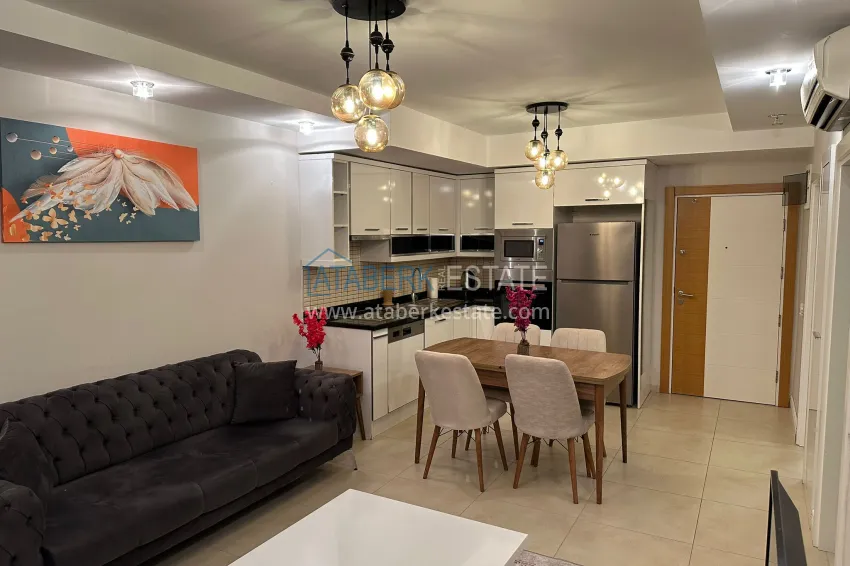 Purchase 1+1 furnished apartment in Cikcilli — sea and fortress view 1 