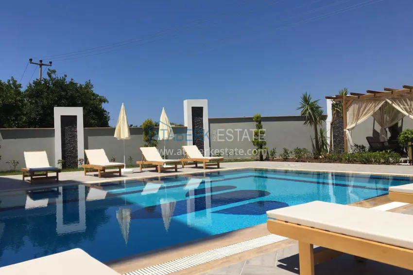 1+1 apartment in Alanya, Oba district with furniture and mountain views — installments up to 6 months 4