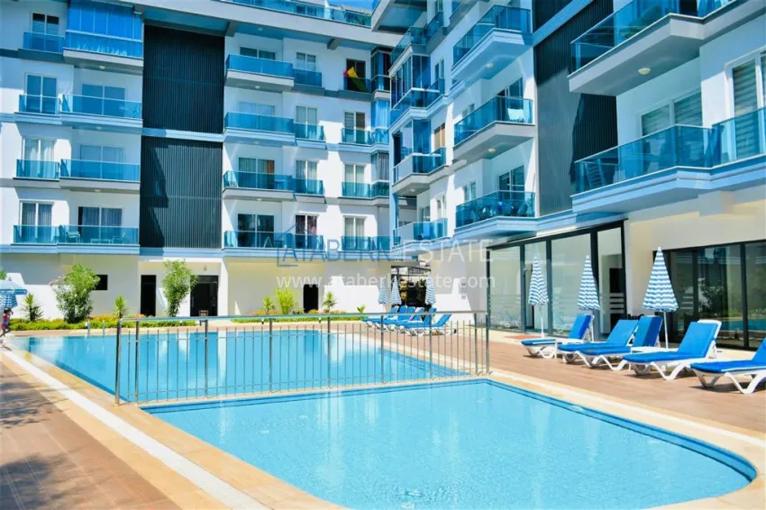 Furnished one-bedroom apartment in a young modern complex - Oba district, Alanya 7 