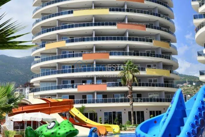 1+1 apartment in Cikcilli - furnished with panoramic views 4 