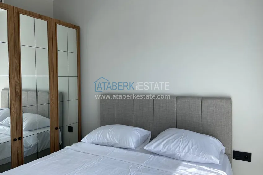 Purchase  1+1 apartment for sale in Alanya, Oba district — furnished and seaview, boutique complex 7 