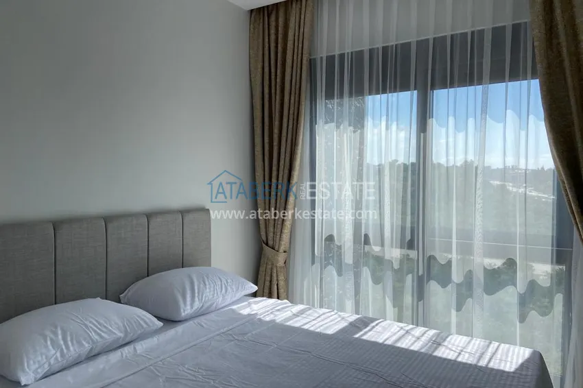 Purchase  1+1 apartment for sale in Alanya, Oba district — furnished and seaview, boutique complex 9 