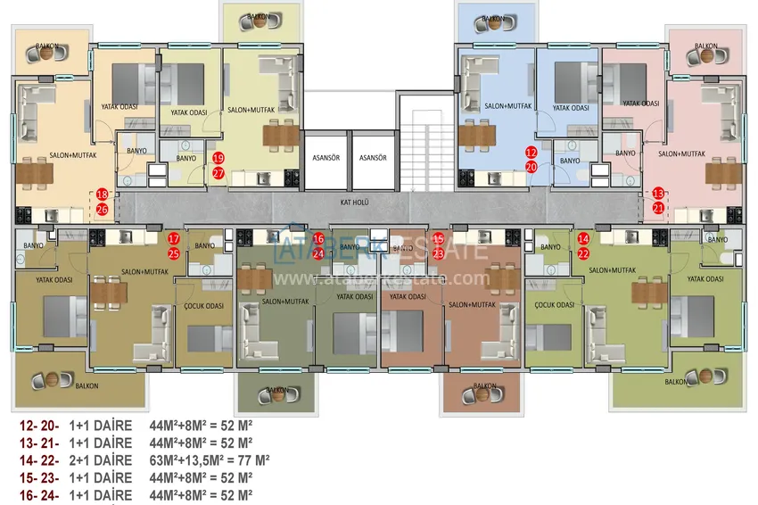 Buy cheap Elite residence in the Oba area - modern high-class real estate from the developer 8 