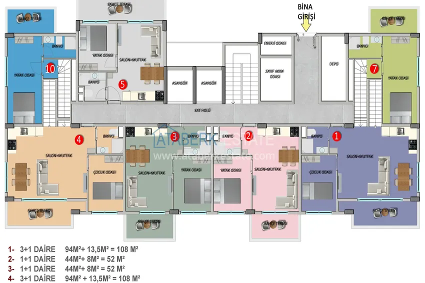 Buy cheap Elite residence in the Oba area - modern high-class real estate from the developer 9 