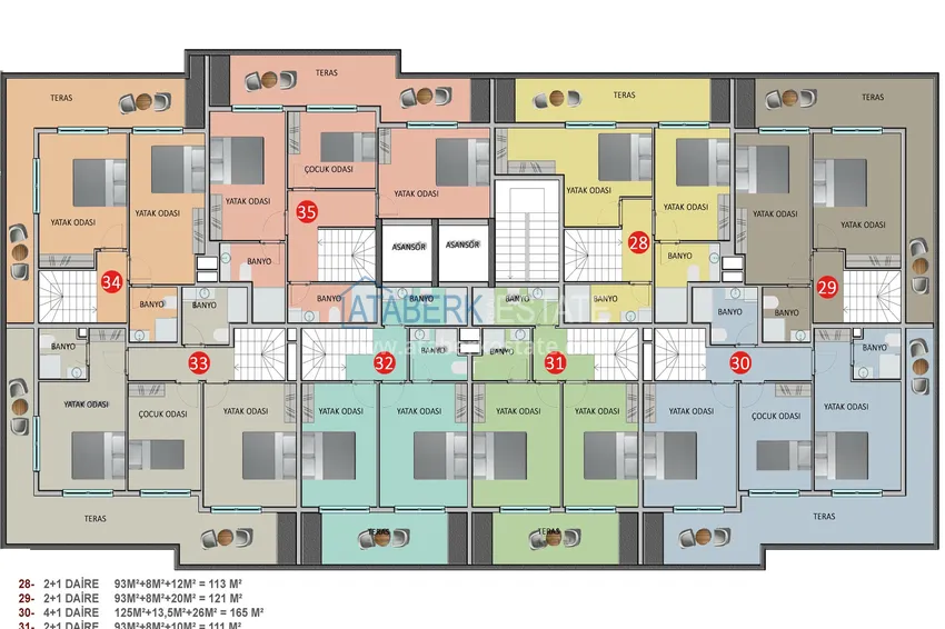 Buy cheap Elite residence in the Oba area - modern high-class real estate from the developer 12 