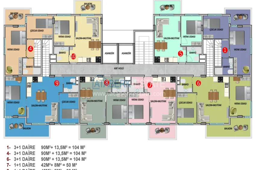 Buy cheap Elite residence in the Oba area - modern high-class real estate from the developer 18 