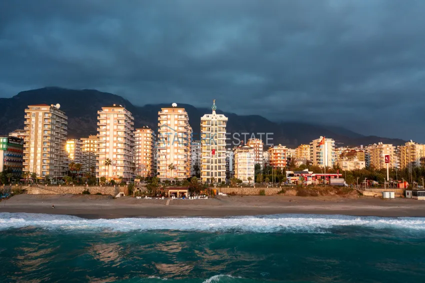 Beachfront apartments in Mahmutlar - real estate in Alanya from the developer 3