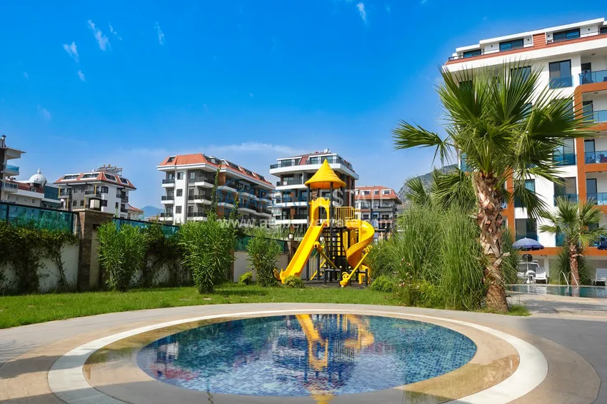 Beachfront apartments in Alanya, Kestel district 7
