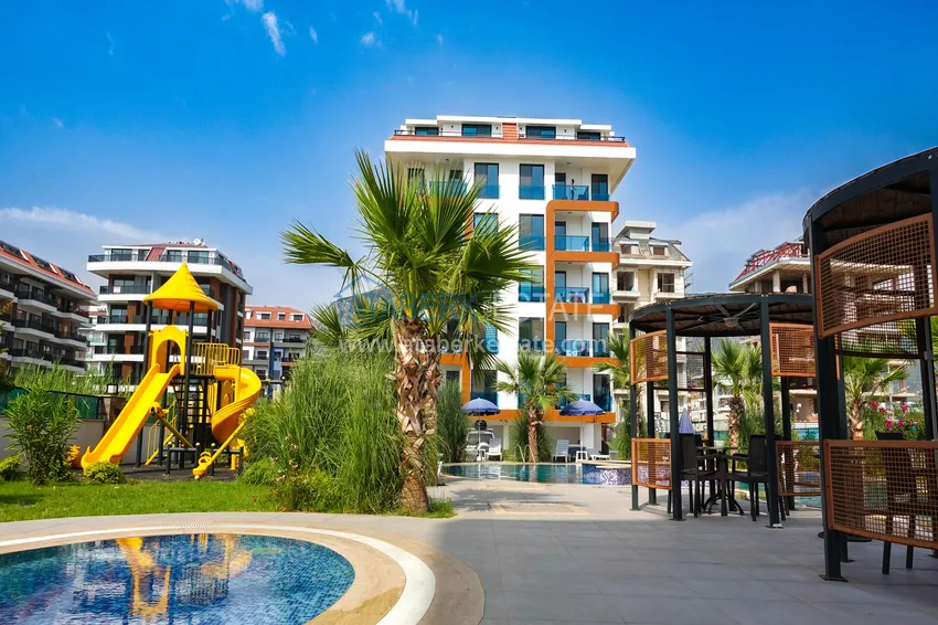 Beachfront apartments in Alanya, Kestel district 8