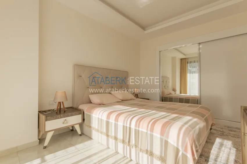 Purchase Turnkey 1+1 75 m² apartment with sea view in Mahmutlar 10 