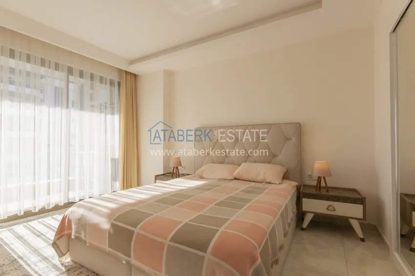 Purchase Turnkey 1+1 75 m² apartment with sea view in Mahmutlar 11 