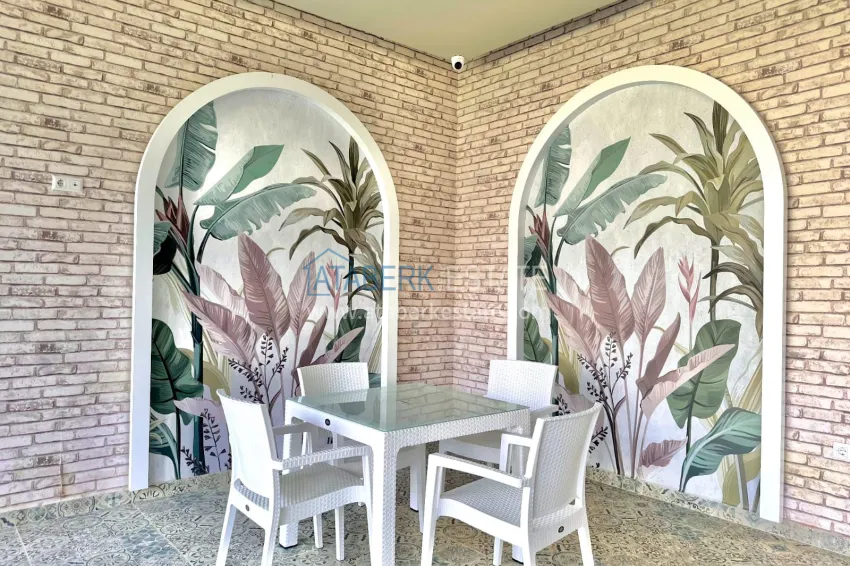 Spacious, finely finished apartment in a new residential complex — Oba district, Alanya 13 