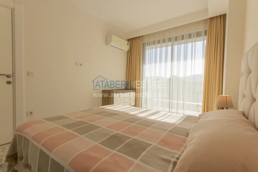 Purchase Turnkey 1+1 75 m² apartment with sea view in Mahmutlar 13 