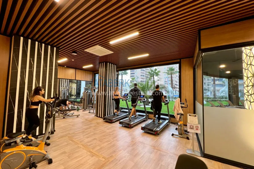 1+1 apartment in Alanya, Mahmutlar - furnished in a resort-level complex 18