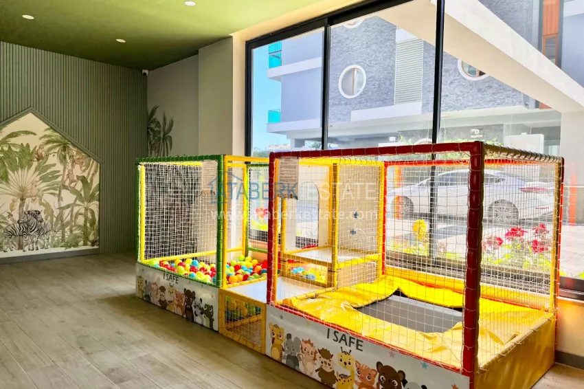 Spacious, finely finished apartment in a new residential complex — Oba district, Alanya 15 