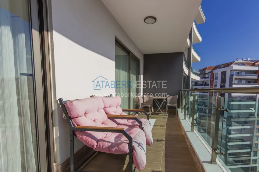 Purchase Turnkey 1+1 75 m² apartment with sea view in Mahmutlar 16 