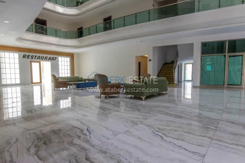 Turnkey 1+1 75 m² apartment with sea view in Mahmutlar 17 