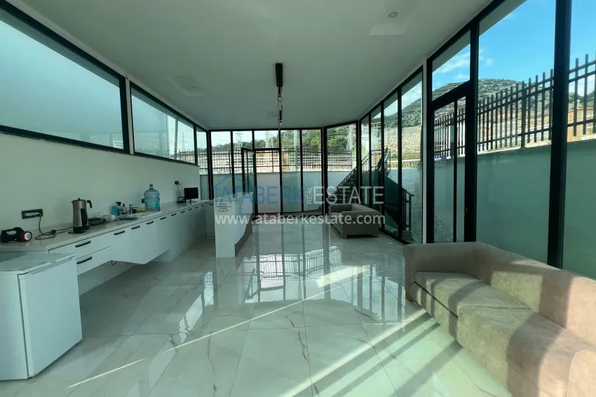 2+1 duplex apartment in Konakli - with a pool terrace in an elite residence 17