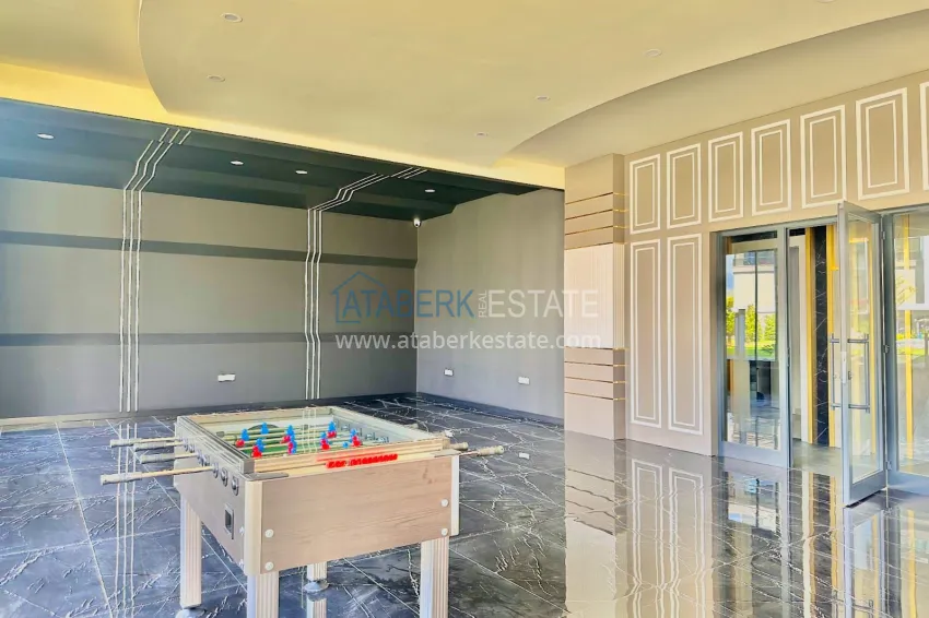 Spacious, finely finished apartment in a new residential complex — Oba district, Alanya 17 