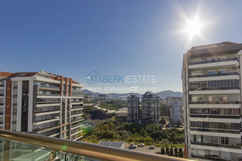 Purchase Turnkey 1+1 75 m² apartment with sea view in Mahmutlar 18 