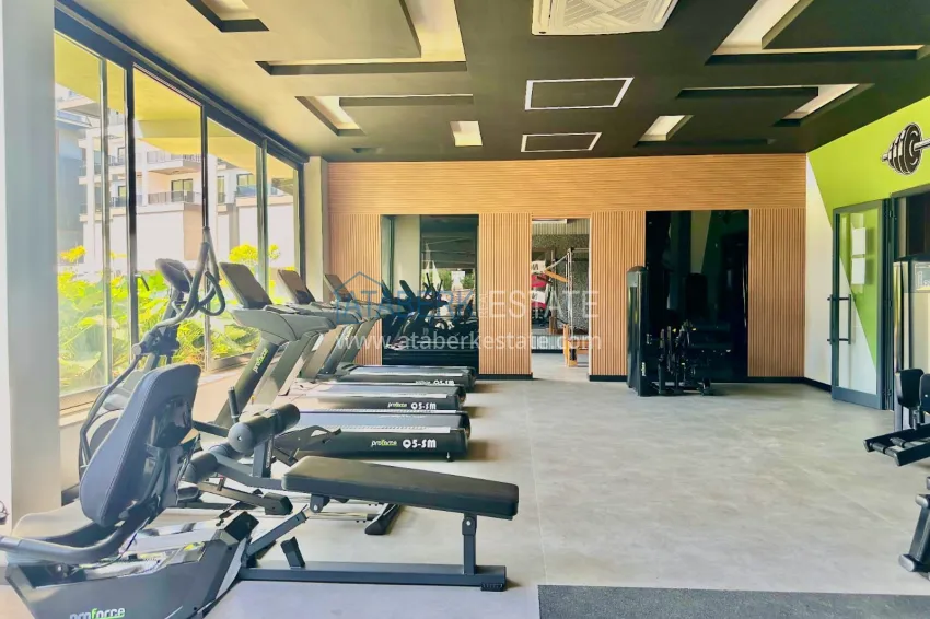 Spacious, finely finished apartment in a new residential complex — Oba district, Alanya 19 