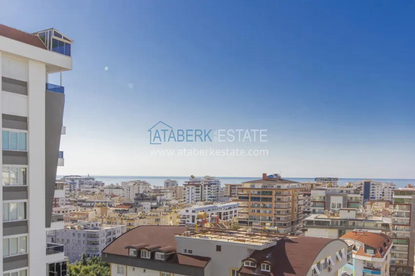 Purchase Turnkey 1+1 75 m² apartment with sea view in Mahmutlar 20 