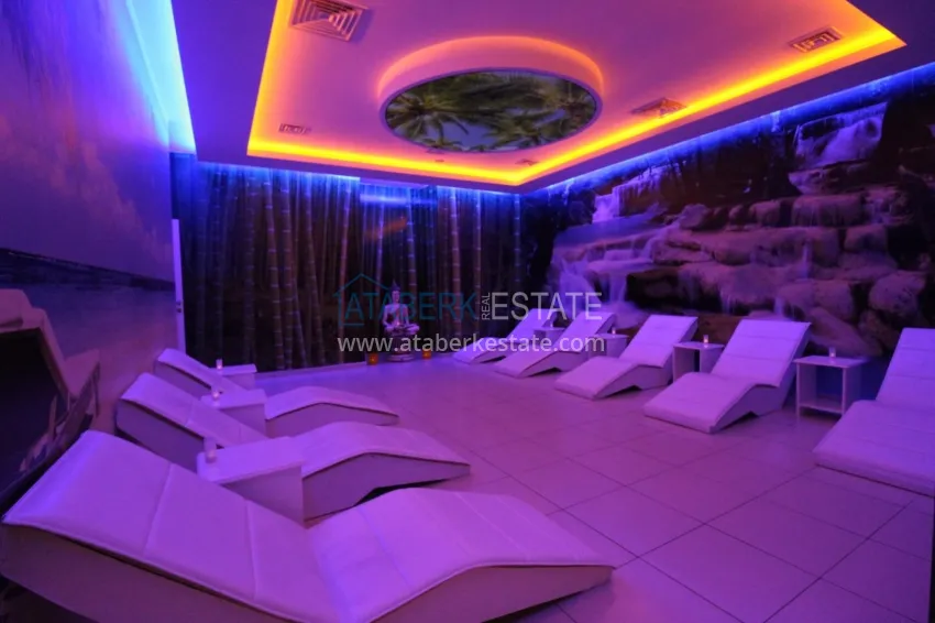 Turnkey 1+1 75 m² apartment with sea view in Mahmutlar 31 