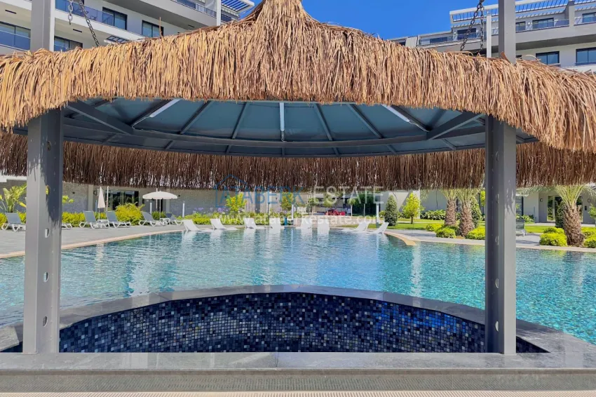 Spacious, finely finished apartment in a new residential complex — Oba district, Alanya 3 