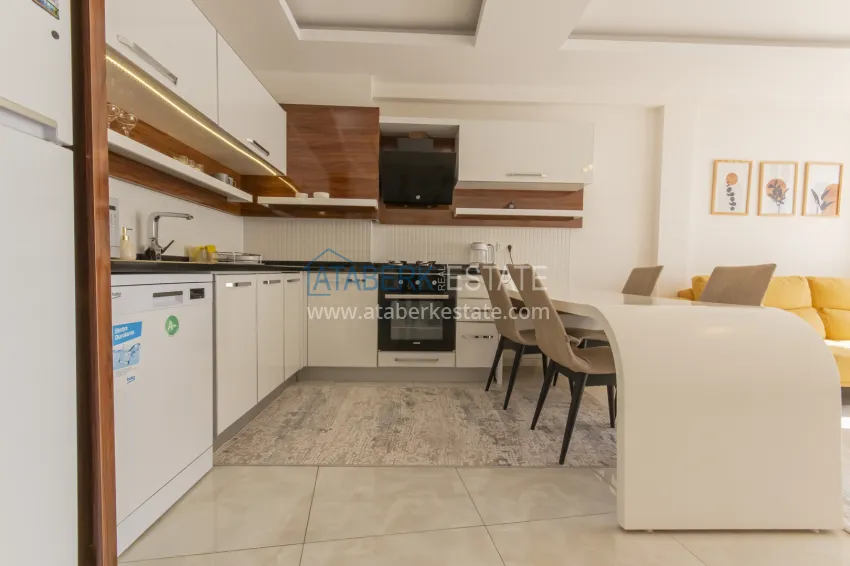 Purchase Turnkey 1+1 75 m² apartment with sea view in Mahmutlar 4 