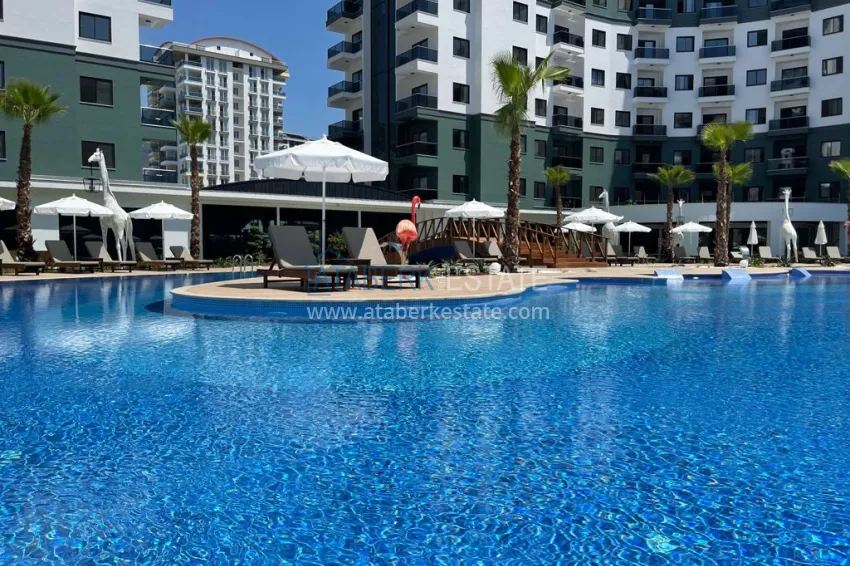1+1 apartment in Alanya, Mahmutlar - furnished in a resort-level complex 8