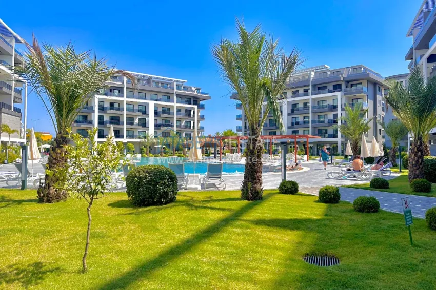 Spacious, finely finished apartment in a new residential complex — Oba district, Alanya 5 