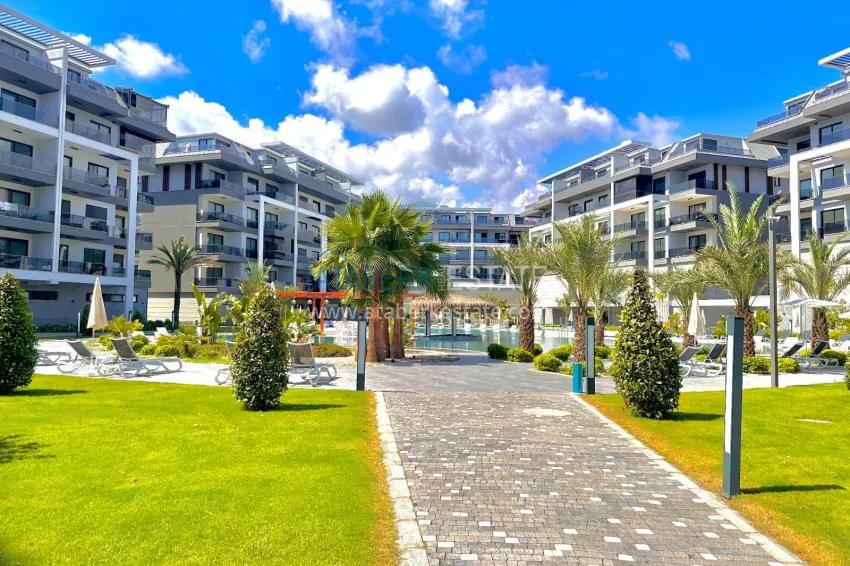 Spacious, finely finished apartment in a new residential complex — Oba district, Alanya 6 