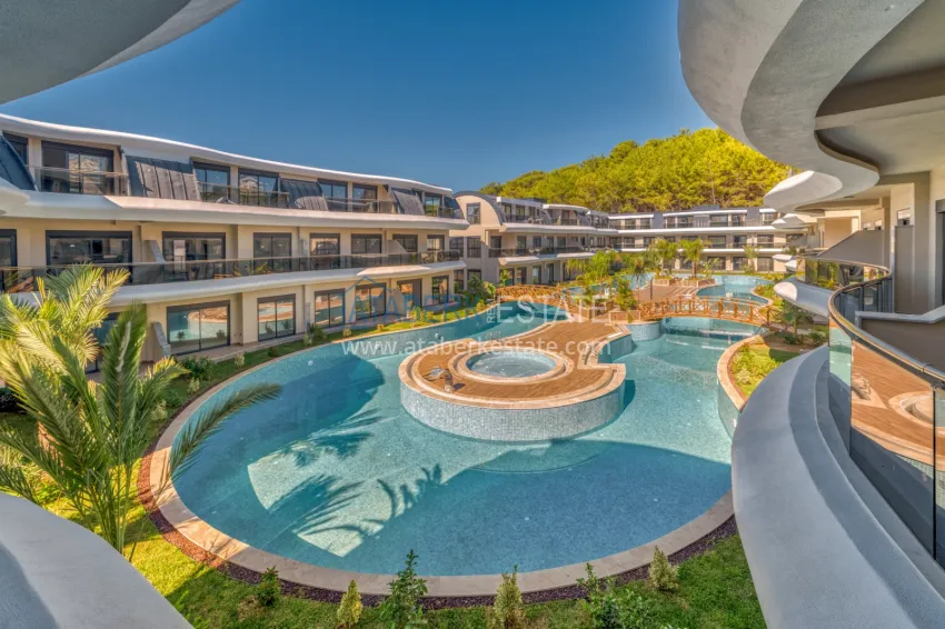 New luxury family complex in Avsallar district 7 