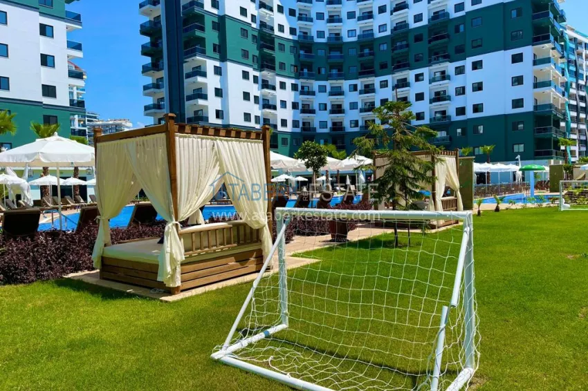 1+1 apartment in Alanya, Mahmutlar - furnished in a resort-level complex 10