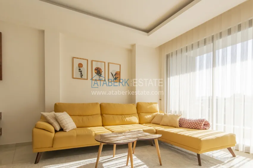 Purchase Turnkey 1+1 75 m² apartment with sea view in Mahmutlar 8 