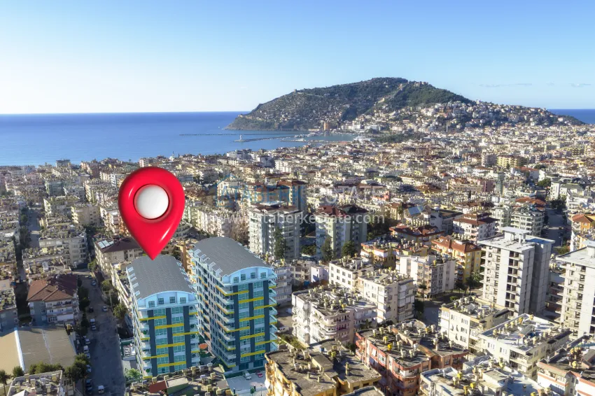 Apartment 2+1 in the center of Alanya - with a separate kitchen, furniture, suitable for a residence permit 1