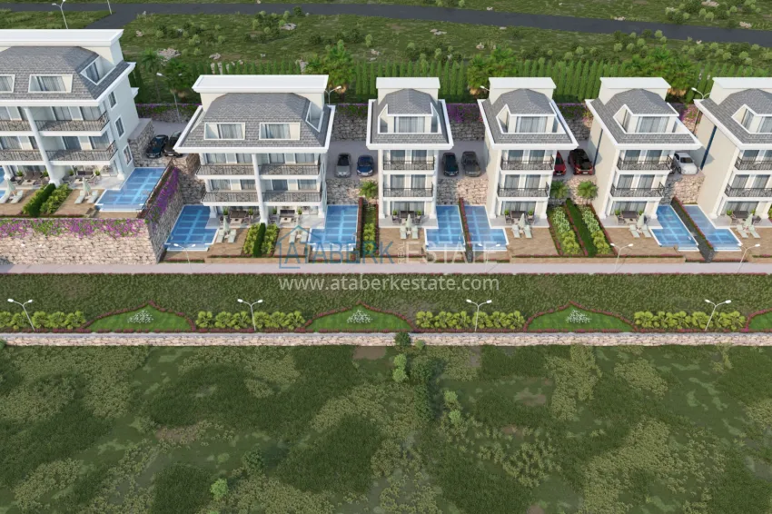 Premium project in Alanya - luxury villas in the middle of nature, Kestel district 10 