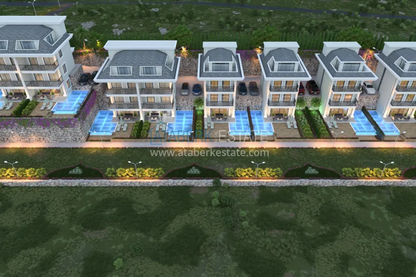 Premium project in Alanya - luxury villas in the middle of nature, Kestel district 11 